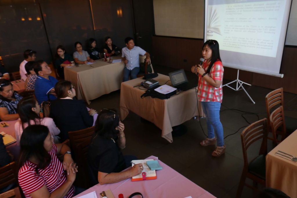 TESDA Tarlac meets Tarlac TVI Administrators and Registrars